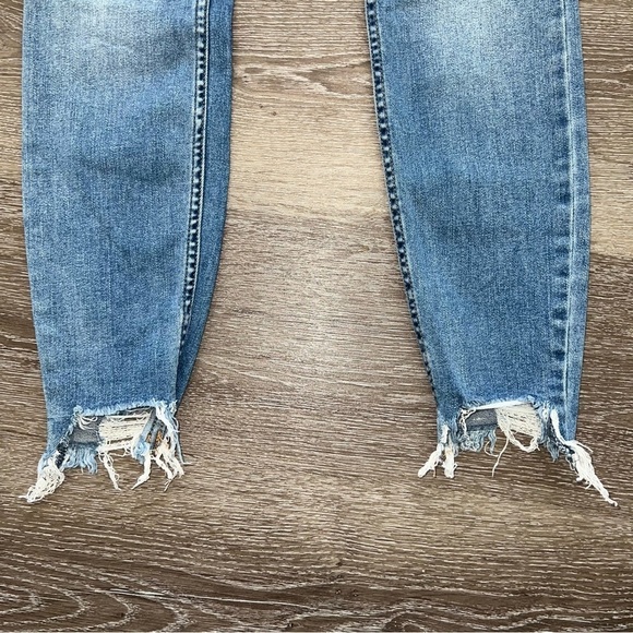 Free People We The Free Crvy Curvy Ankle Skinny Jeans Size 28 Regular - Picture 3 of 8